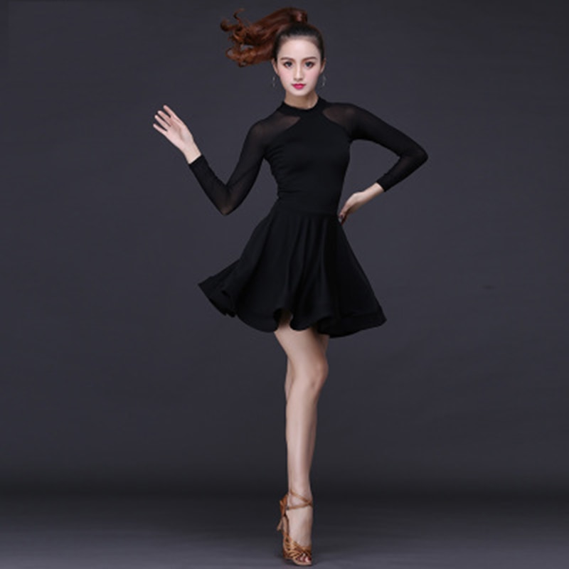 Latin dans nederdel kvinde praksis kjole performance latin dans kjoler ballroom tango latin konkurrence kjole til kvinder
