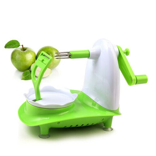 3 In 1 Fruit Apple Peeler Corer Slicer Slinky Machine Aardappel Cutter 1 Of 2 Stuks