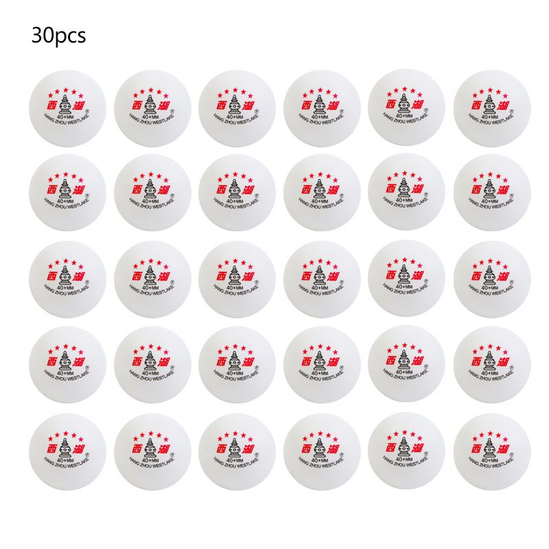 WESTLAKE 5 Star Table Tennis Balls Standard 40+mm ABS Material Ping Pong Balls for Training Amateur Game: Orange