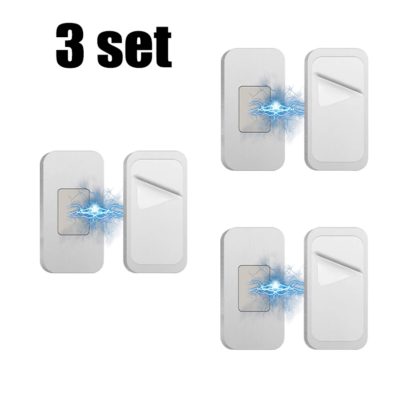 1-10 Stuks Magnetische Kast Vangt Onzichtbare Ultra-Dunne Zachte Vangst Deur Stopt Magneet Kast Kast Lade Meubels Diy Fitting: Zwart/goud