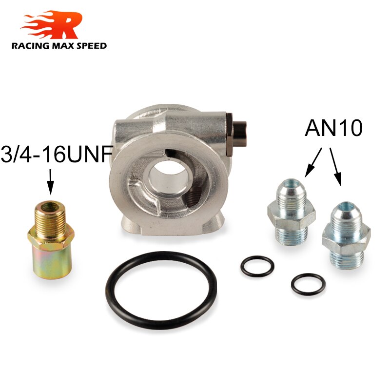 3/4-16 UNF Öl Sandwich Platte + Thermostat Adapter ein8 ein10 passend zu für wählen: ein10