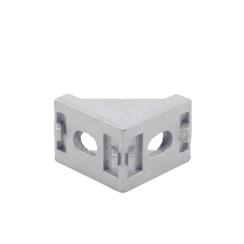 HOTSale 20pcs 2028 corner fitting angle aluminum 20 x 28 L connector bracket fastener match use industrial aluminum profile