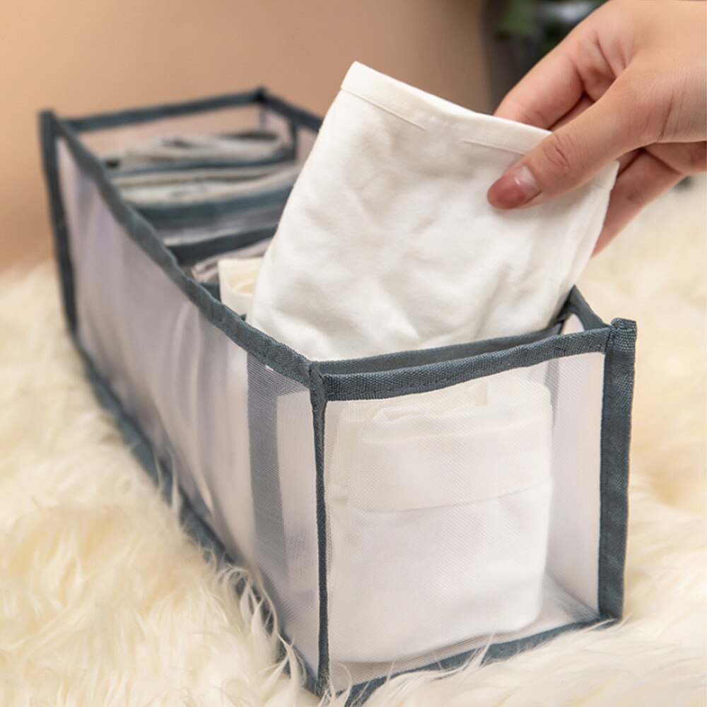 Organizador de armario para ropa interior, divisor de armario para el hogar, caja de almacenamiento para ropa, cajón plegable