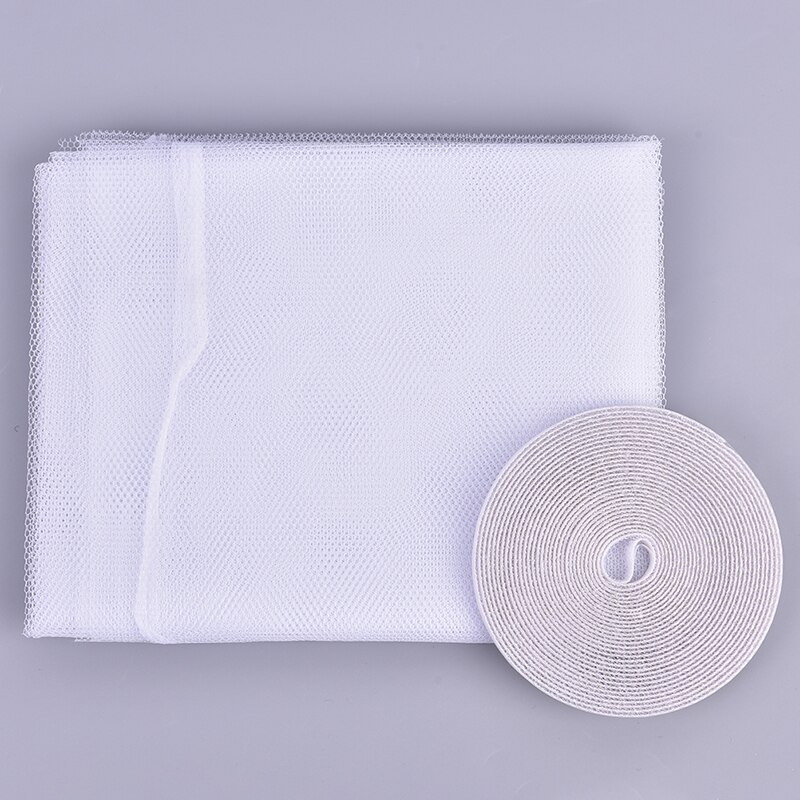 Insect Screen Window Netting Kit Fly Bug Wasp Mosquito Curtain Mesh Net Cover Insect Window Net &Tape