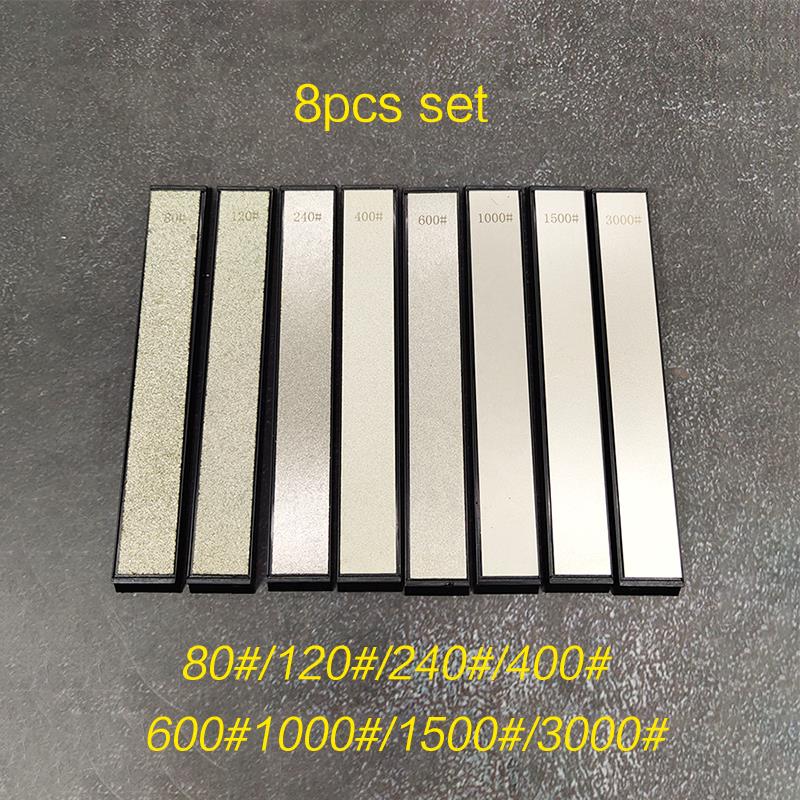 80-3000 Grit Diamant Messer Spitzer Set Haushalt Küche Schleifstein Messer Schärfen System Diamant Schärfen Stein Werkzeuge