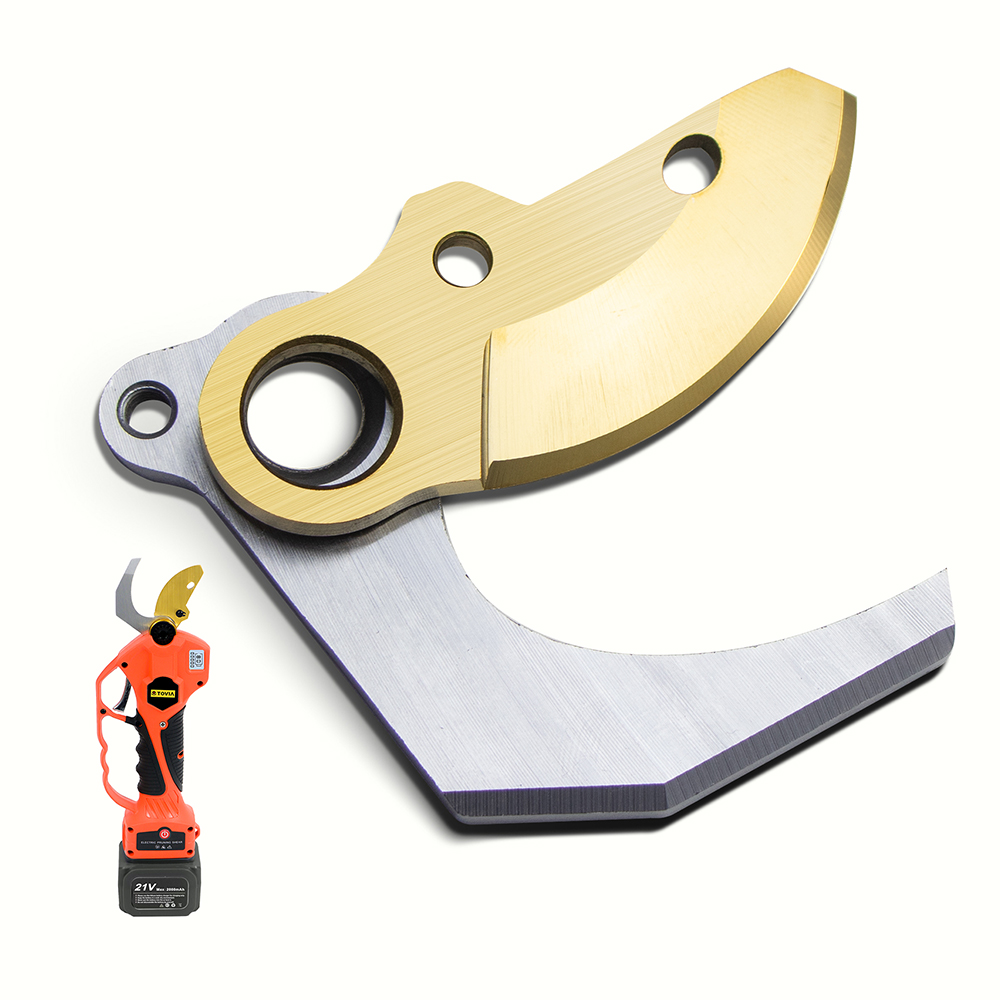 T TOVIA SK5 40mm Electric Shears Upper Lower Blade Pruner Pruning Shear Titanium Plating Top and bottom blades 30mm: 21-3