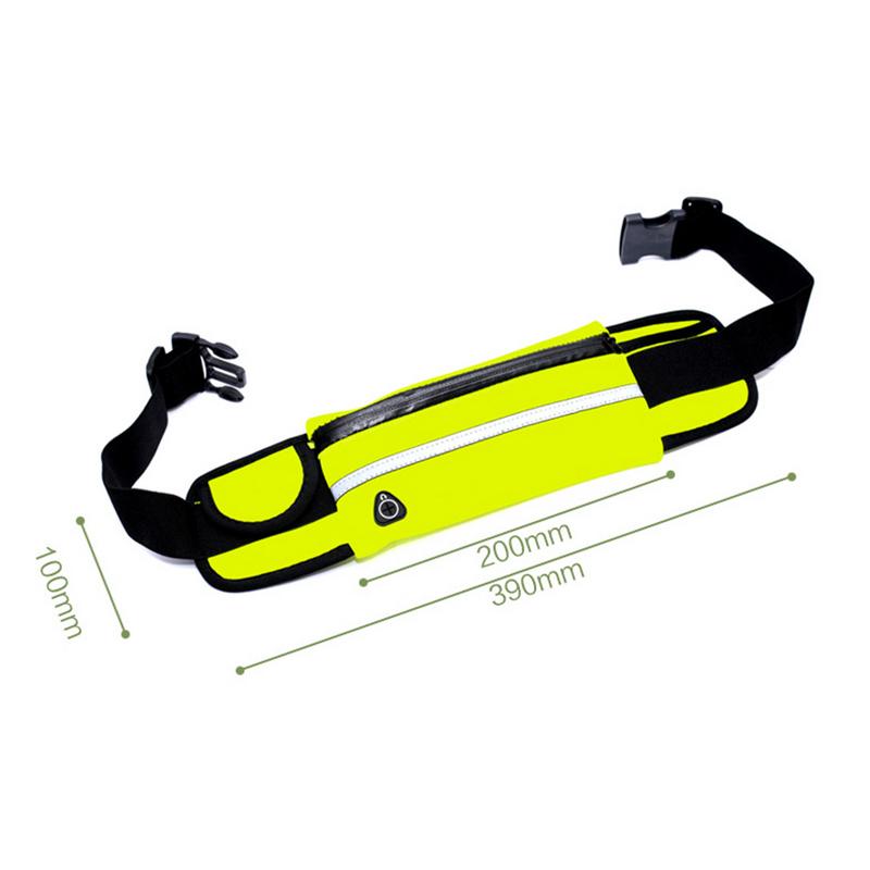 Draagbare heuptas voor buiten hardlopen, heuptassen, waterdichte heuptassen, heuptassen voor dames, heren, wandelen, fietsen en klimmen.