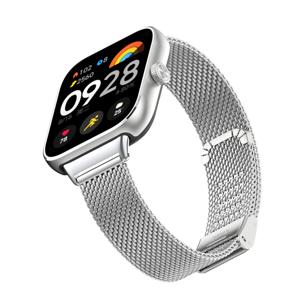 Metalen band voor Xiaomi Redmi horloge 4 Horlogeband Roestvrij stalen armband voor Redmi horloge 4 correa