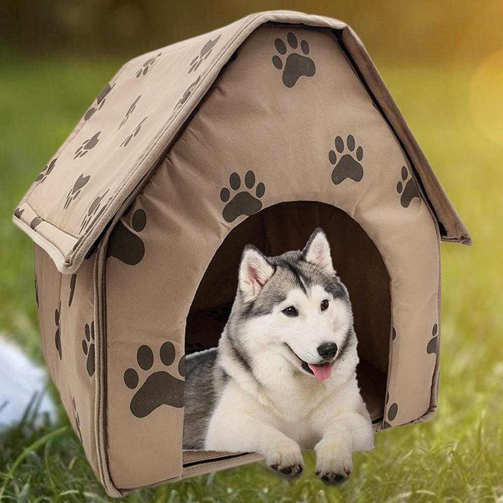 Dog House Skillful Manufacture Portable Dog House Foldable Small Footprint Pet Bed Tent Cat Puppy Kennel Nest