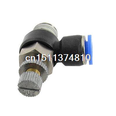 90 Degree Pneumatic Valve Tube Fitting Connector 1/4"