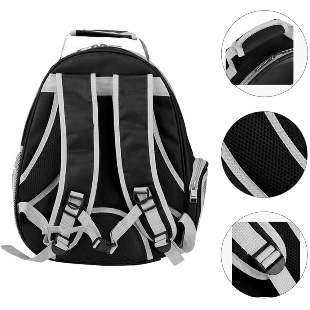 Haustier Hund Träger Tasche Tragbare Katzen Handtasche Faltbare Reise Haustier Tasche Welpen Transport Atmungs Haustier Rucksack Träger Kunststoff PVC