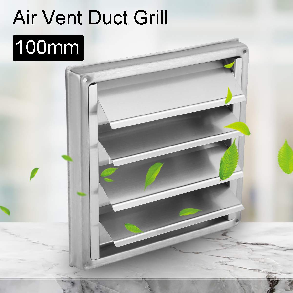 100mm Air Vent Duct Grill Wall Air Vent Exhaust Cover Outlet Tumble Dryer Vent Pipes Hoses Bathroom Vents For The Modern Home