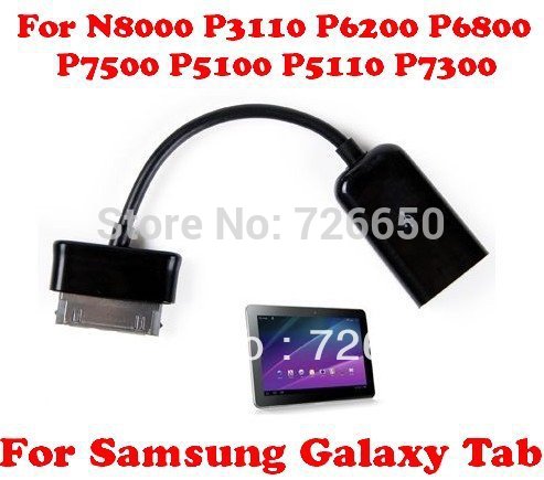 USB Host OTG Kabel Aansluiting Adapter Voor Samsung Galaxy Tab 10.1 P7510 P7500 Voor Galaxy Note 10.1 N8000 N8010 Voor P3110 P5100