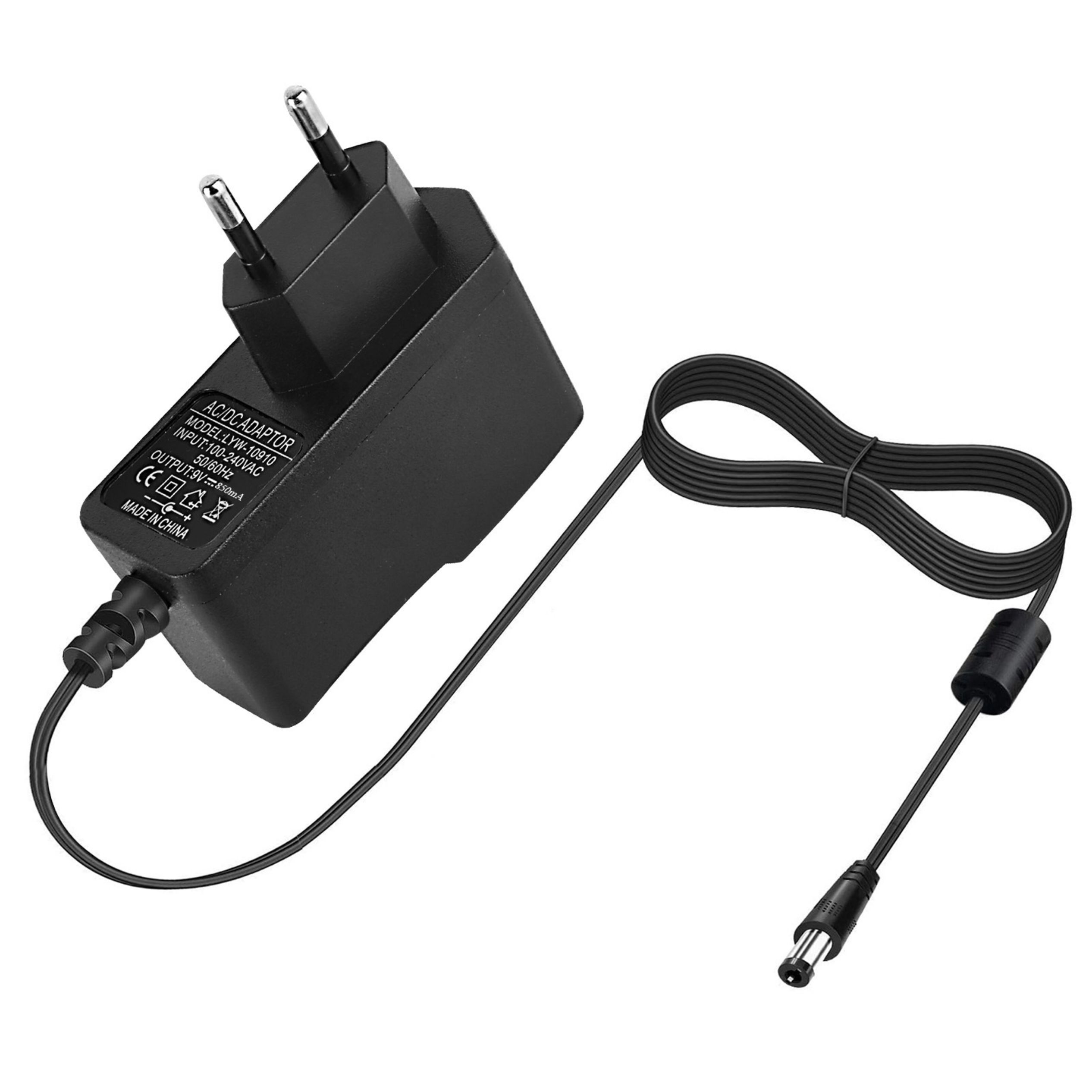Chargeur adaptateur 9V DC 5.5 AC pour clavier de Piano Casio AD-5 AD-5MU AD5MU AD-5MLE AD-5GL (CTK, CA, MA, HT, LK, CT, Series)