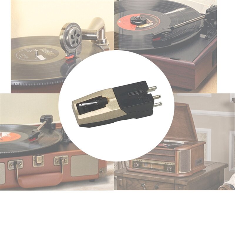 Gramophone Records Magnetic Cartridge Stylus With LP Vinyl Record Player Needle Accessories For Phonograph Turntable 1PCS