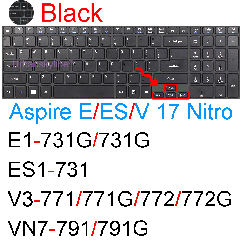 Keyboard Cover for Acer Aspire 5 A517 3 A317 7 A717 E E1 E5 ES1 V V3 33 51 52 Laptop Silicone Protector Skin Case Accessory 17.3: Yellow
