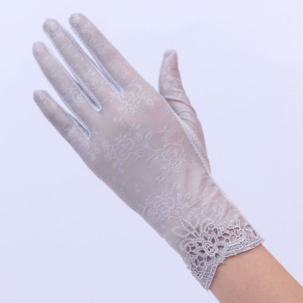neue Stil frauen Handschuhe Sommer UV-Beweis Fahren Dünne Handschuhe Dame Handschuhe Spitze Handschuhe Heiße Verkäufe wolovey guantes