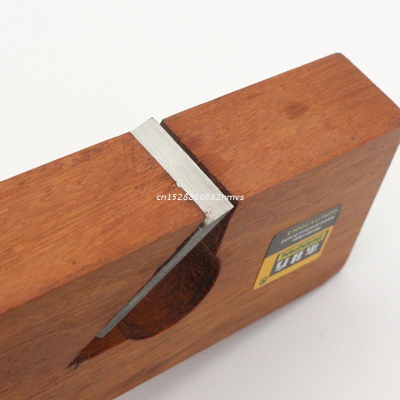 Mahogany 150mm Mini Hand Plane Wood Planer Steel Blade Woodworking Hand Planer