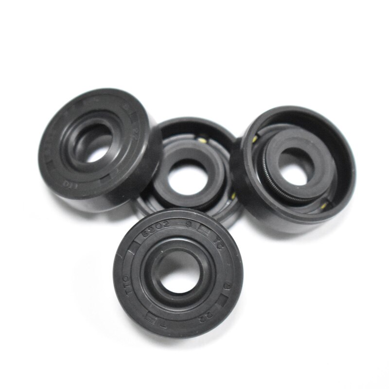 5x blender Repair Parts Black Oil Seal Ring 22mm*8mm*7mm Radial Shaft Seal Ring Wearable Bread maker Sorbet Machine Replacements