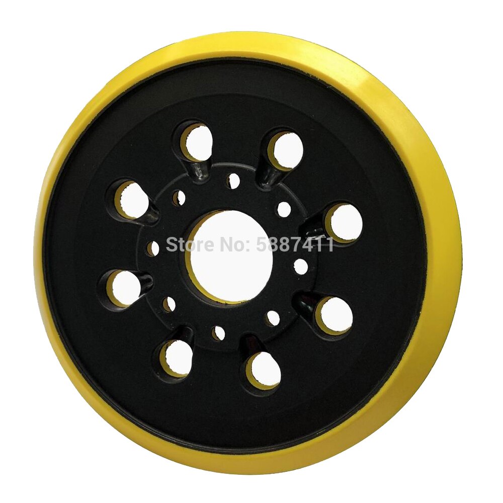 Hook and Loop Faced Sanding Pad 8 Holes