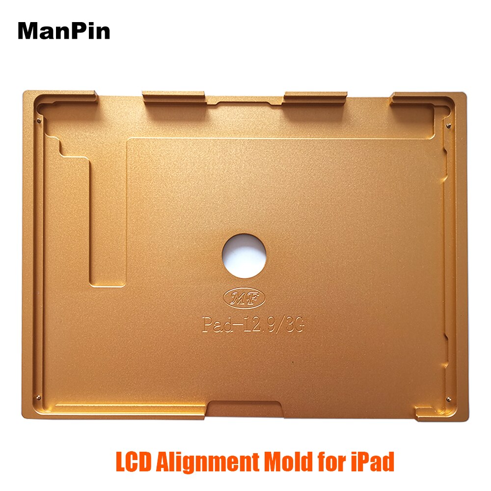 Stampo in metallo per iPad Pro 12.9 11 10.5 9.7 Mini 6 4 Air 2 schermo LCD allineamento stampo OCA compresse di laminazione sostituire gli strumenti di riparazione