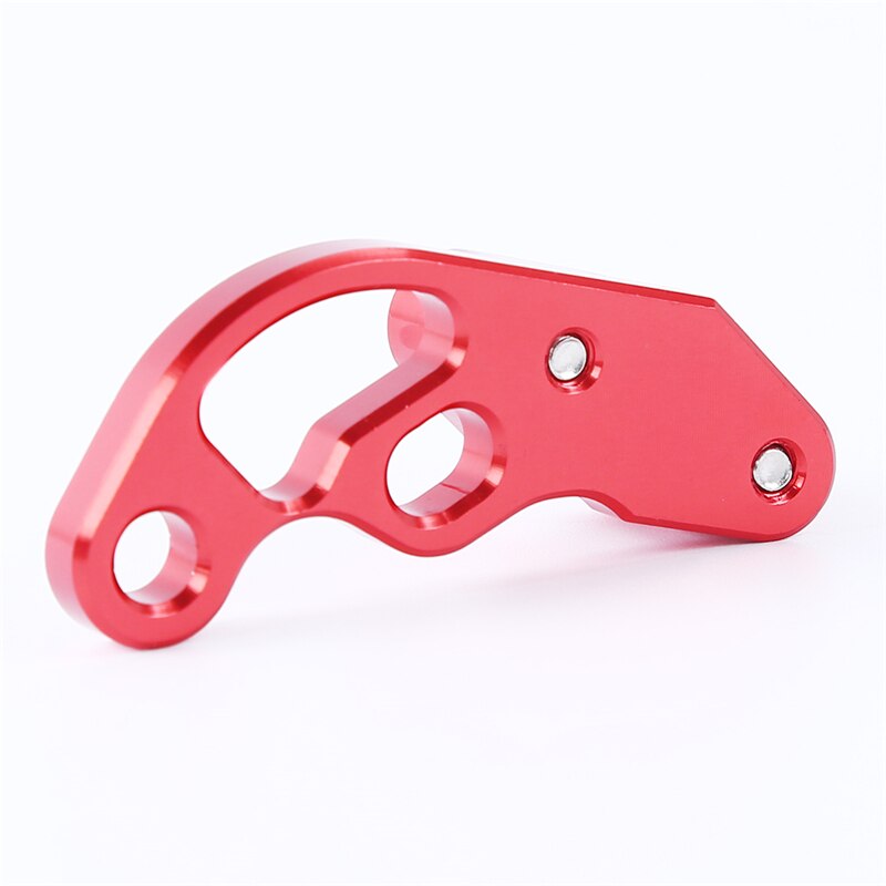 Aluminum Alloy Motorcycle Oil Tube Fixed Tubing Clamp Bicycle Frame Buckle Mountain Bike Brake Cable Sets Tube Guide Adapter: Red