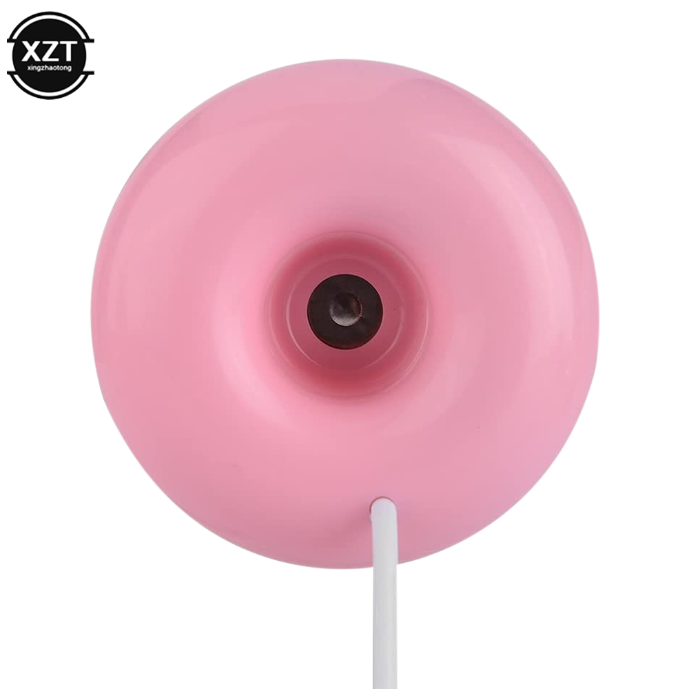 Portable Mini UFO Negative Ion Humidifier USB Air Humidifier Purifier Aroma Diffuser Steam for Home Purifier Diffuser Steam: Brown