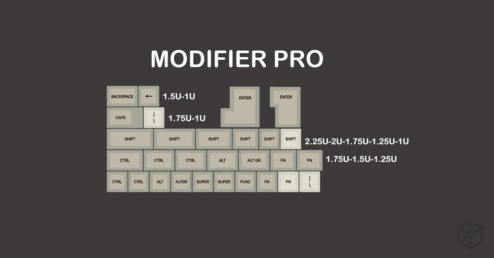 dsa profile Dye Sub Keycap Set PBT plastic retro beige for mechanical keyboard beige grey cyan gh60 xd64 xd84 xd96 87 104: RBeige Modifier x1