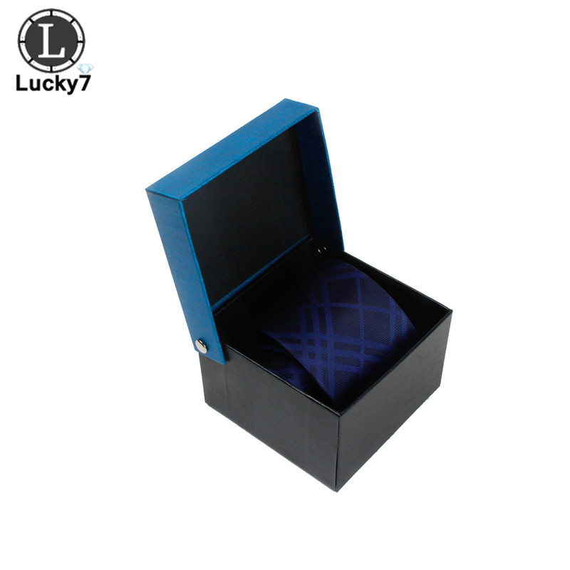 Bow Tie Storage Box Men's Tie Box Black Dress Men's Tie Packaging Box Tie Box For