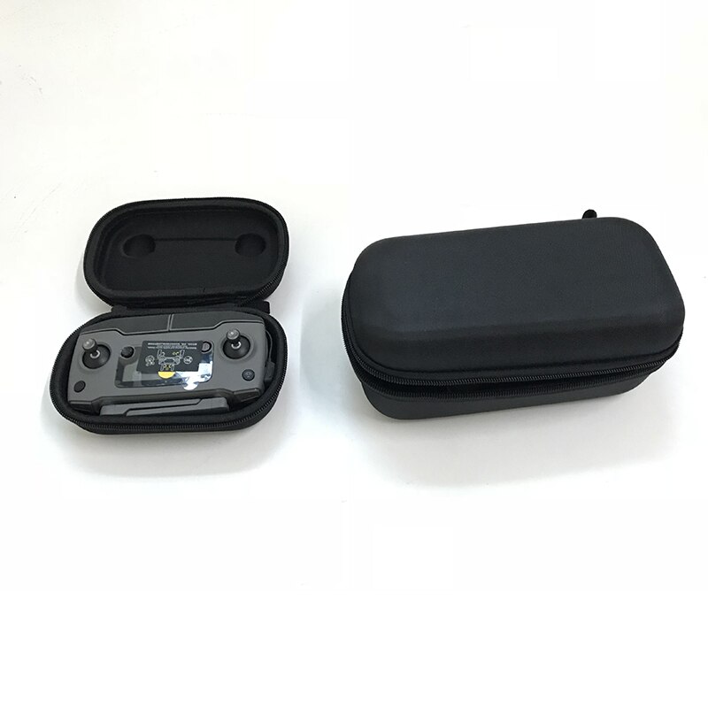 2 em 1 Durável Rígida Controlador do Transmissor Portátil Caixa de Armazenamento & Saco Corpo Caso Carring Para DJI Zangão Mavic 2 pro/Zoom