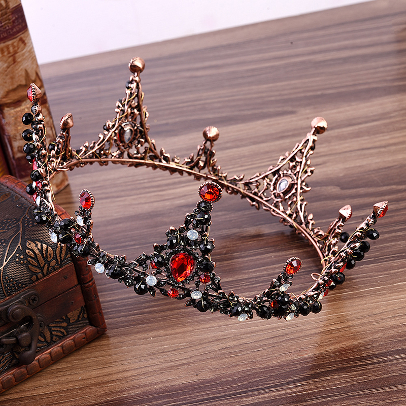 Jeweled Kronen SchöNe Kopfschmuck Hochzeit Krone Hochzeit Diademe Haar Zubehör für Prom Geburtstag Kostüm Party LL @ 17