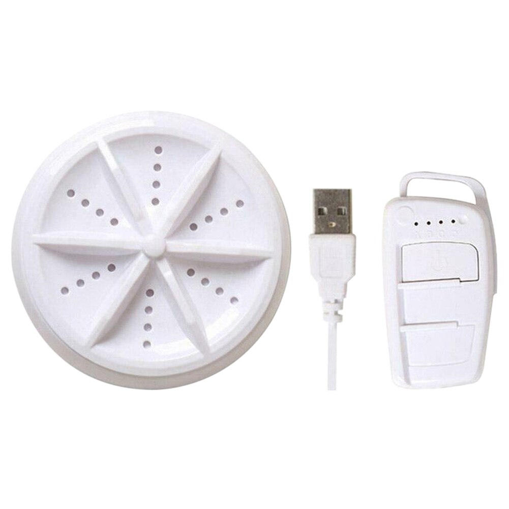 Bucket Ultrasonic Turbines Laundry Cleaner Compact Folding College Rooms Portable Apartments Camping Mini Washing Machine Tub