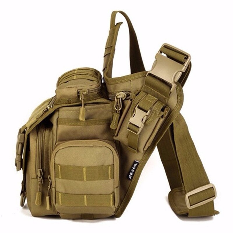 Dslr Camera Tas Leger Geneigd Schoudertas Mannelijke Handtas Toevallige Zadel Camouflage Schoudertassen Nylon Pack D548