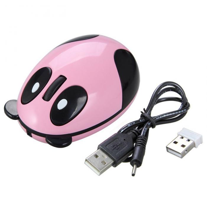 2.4GHz Wireless Optical Panda Style Computer Mouse Mice
