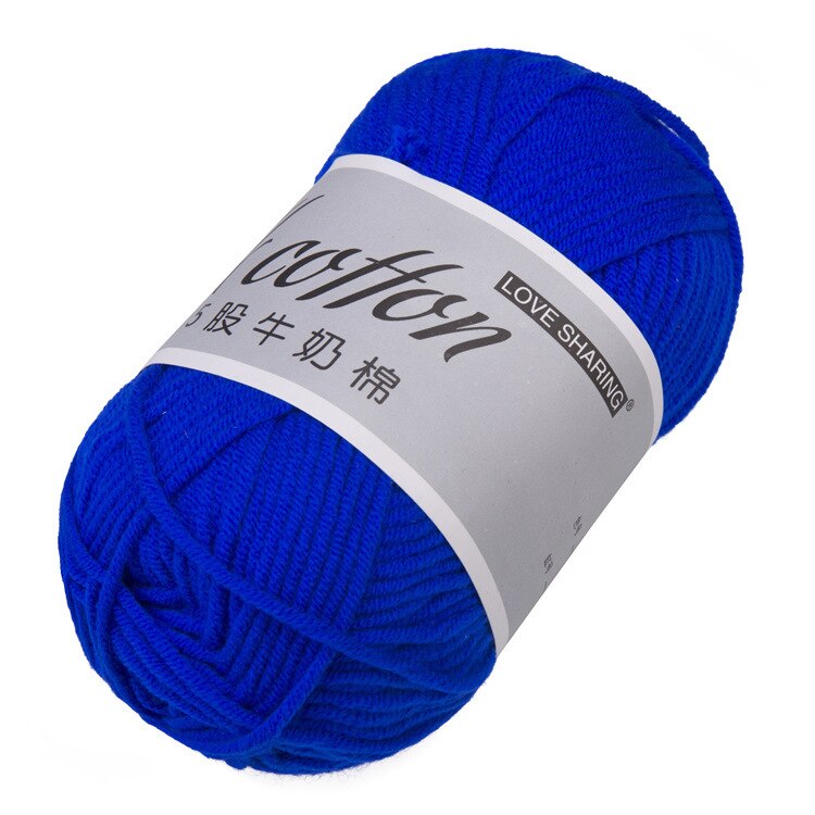 1Pcs 50G Melk Katoenen Garen Comfortabele Wol Gemengd Garen Kleding Naaien Garen Hand Breien Sjaal Hoed Garen Haak breien Garen: 06