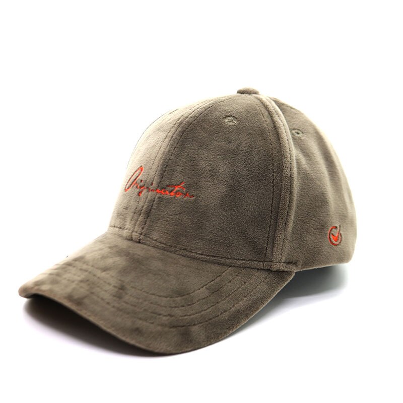 Wysokiej jakości sztruksowe wyszywane litery czapka z daszkiem dla obu płci zwykły czapki z daszkiem czapka regulowana dla kobiet mężczyzn