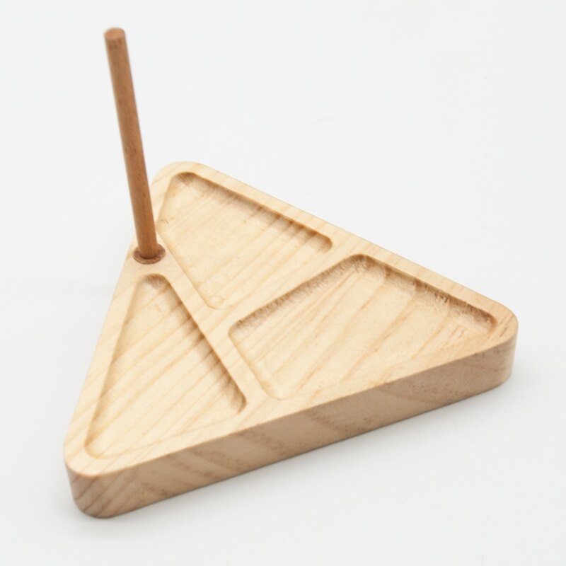 Houten Kraal Weefgetouw Kit Driehoek Weven Kralen Kralen Diy Breien Machine Board Organizer Tray Sieraden Maken Ambachten 28GF