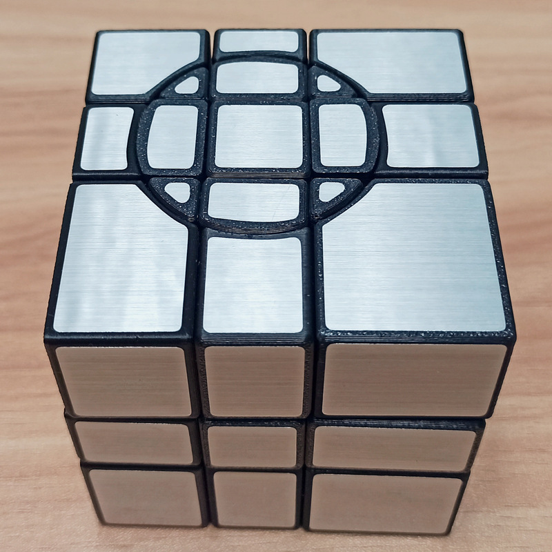 Mirror rubik's cube 3*3 3d print high difficulty speed puzzle cubes educational stress relief toy collection