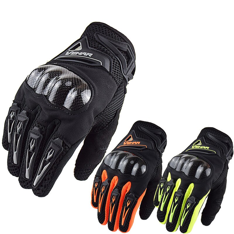 Voor Komine Motorhandschoenen Zomer Ademend Winddicht Motocross Handschoenen Mannen Screen Touch Guantes Moto Luvas Beschermende M-XXL