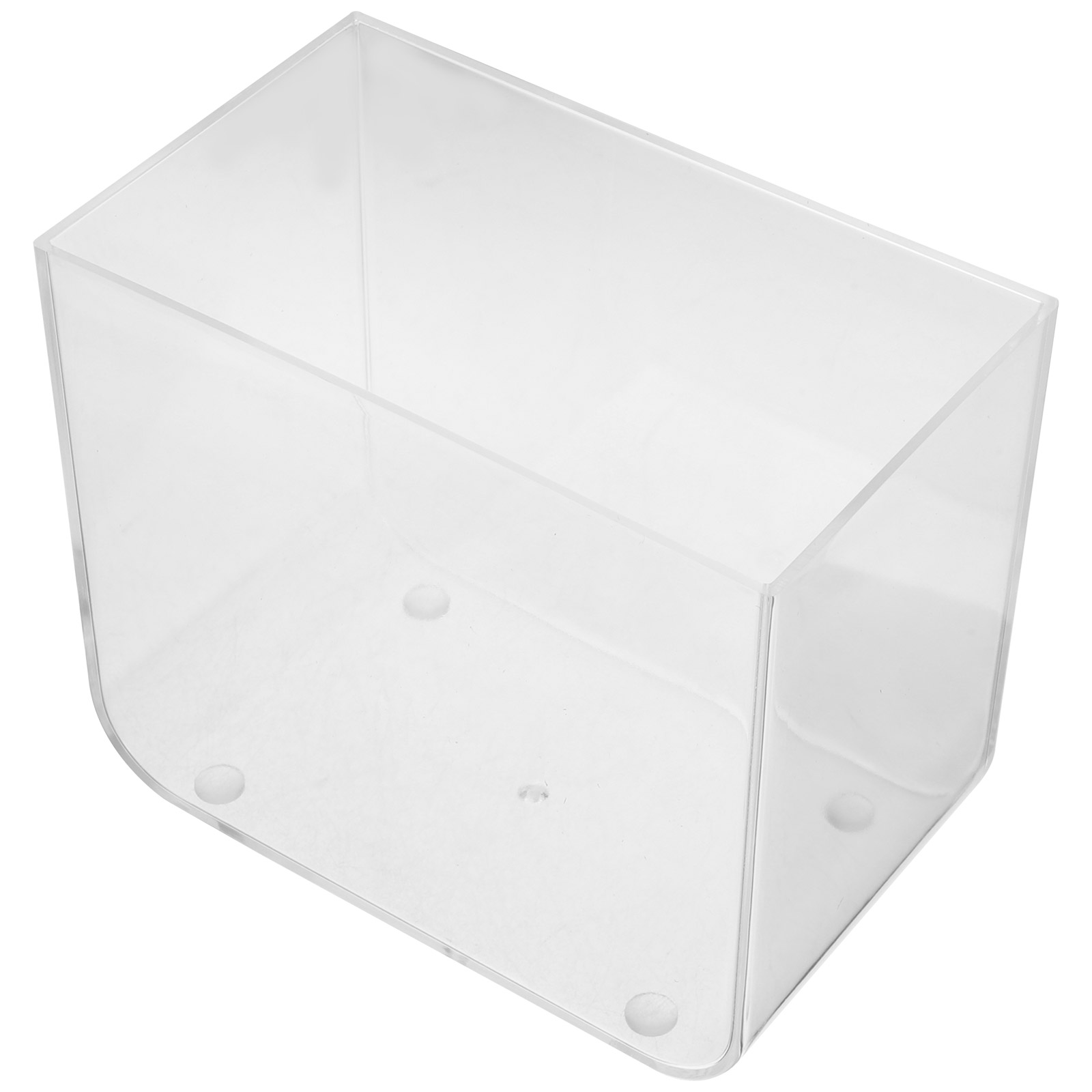 Schreibtisch Platz Aquarium ohne Deckel Panzer Fischschale Klarer Betta-Zuchttank