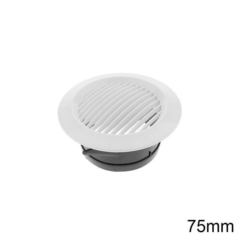 5 storlekar tak frånluftsventil rund spridare kanal ventilationsgaller 75/100/125/150/200mm luft abc ventil luftkåpa giftfri  k6 c 4: A