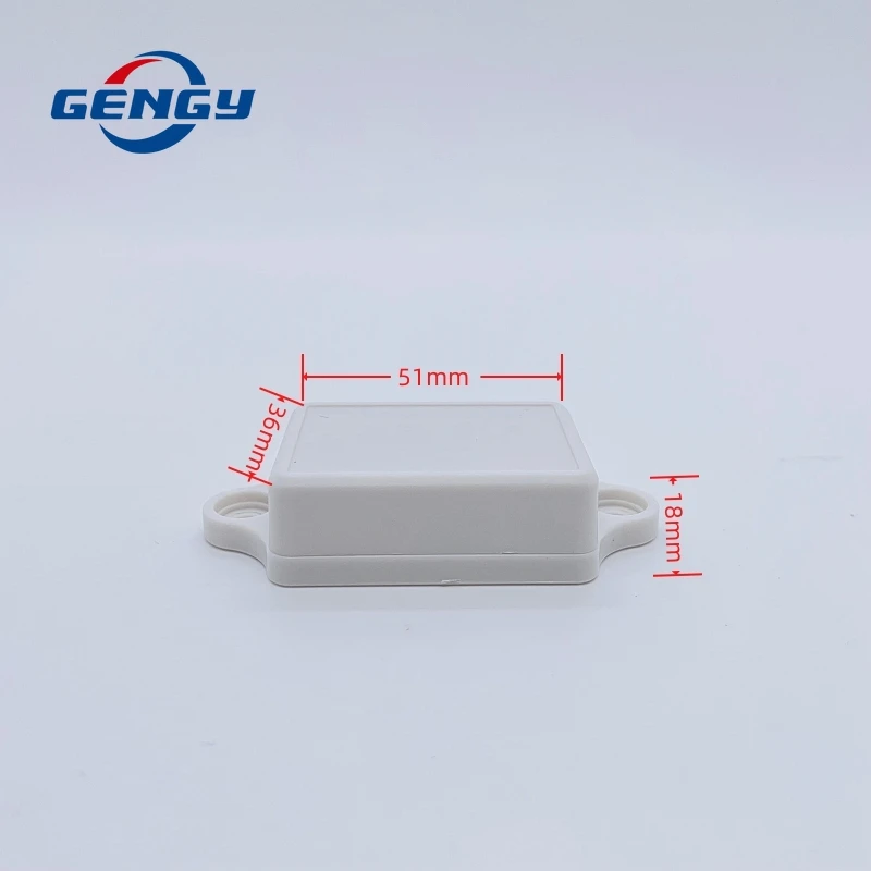 Enclosure Case Plastic Project Box Storage Shell Housing Instrument Case Enclosure Electronic Supplies without Screws Not JIT: Red