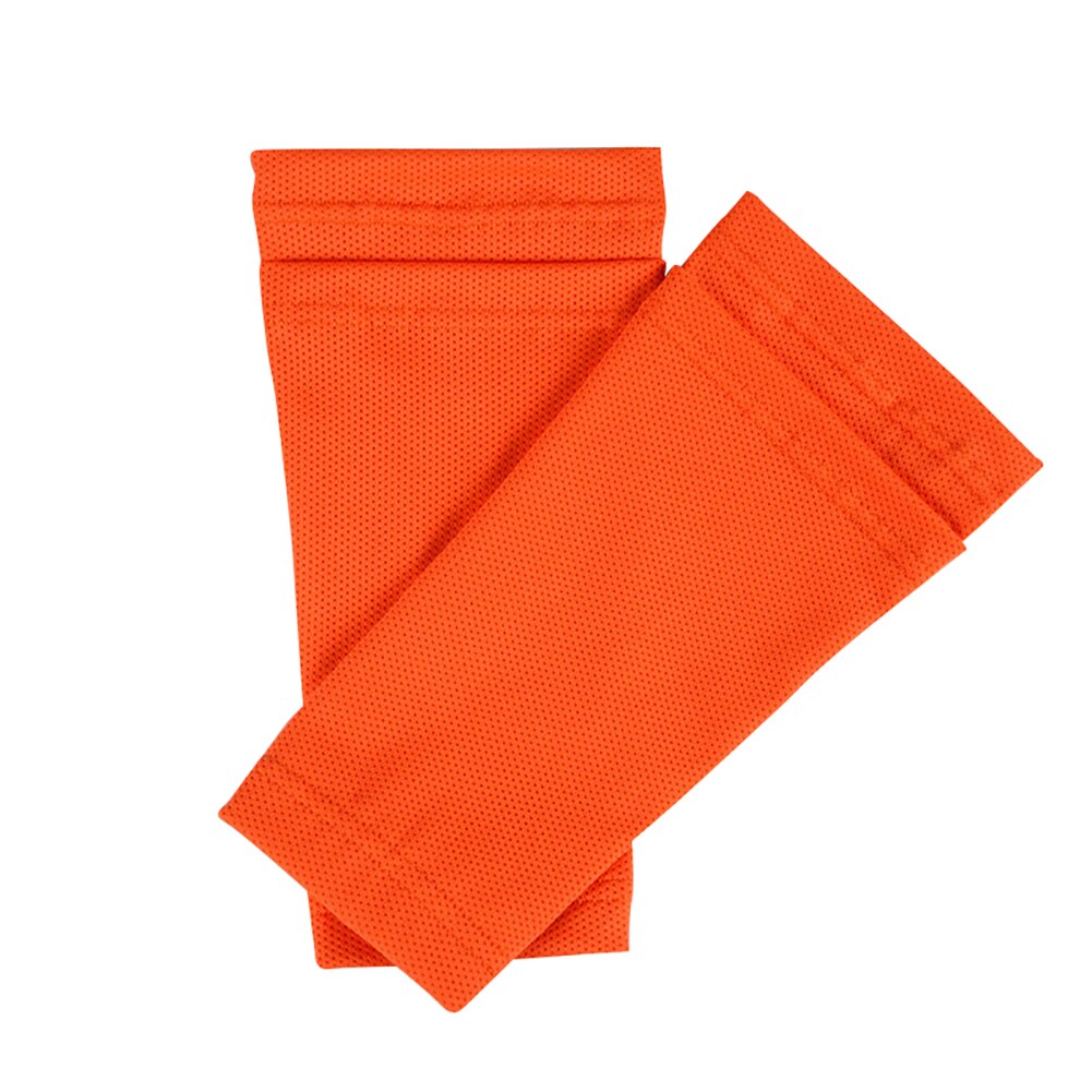 1 paar atleet beenbeschermers pads pocket polyester voetbal sport scheenbeschermer praktische ondersteunende voetbal beschermende sokken