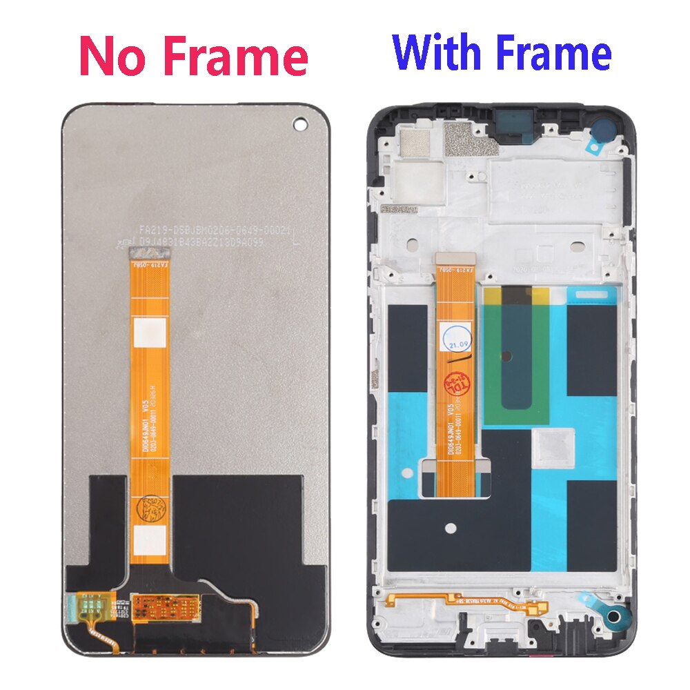 Original Display 6.5" For Realme 7 5G RMX2111 RMX2155 LCD Display Touch Digitizer Screen Assembly Replacement