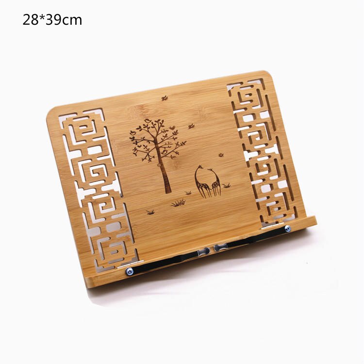 Readingshelf Writing Book Stand Multi-function Calligraphy Copybook Holder Ipad Book Stand Stationery Adjustable Reading Rack: L2