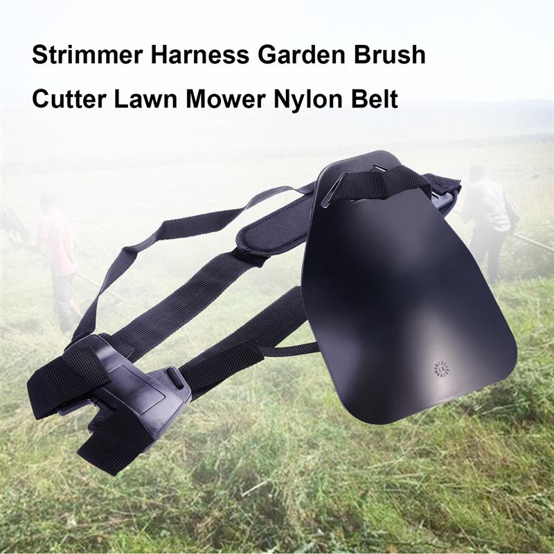 BESTOYARD Comfort Strap Dubbele Schouder voor Bosmaaiers/Trimmers/Strimmer Harness Tuin Bosmaaier Grasmaaier Nylon Riem