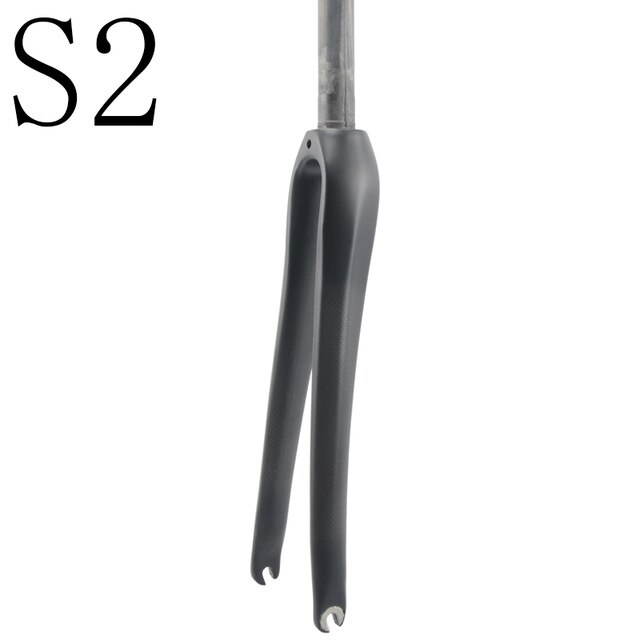 Full Carbon Voorvork Racefiets Voorvork Fietsonderdelen 700c 3K Afwerking Glossy Matte Fietsen Accessoires Superlight 377G: S2