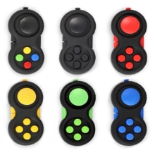 Game Fidget Pad Stress Reliever Squeeze Fun Magic Desk Toy Handle Toys Stress Decompression Key Mobile Phone Accessory
