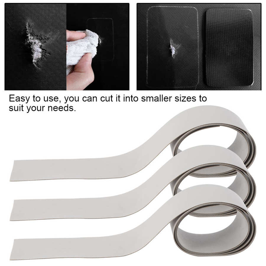 50*1000mm 3pcs Inflatable Boats Kayak Repair Patch Special Air Bed Dinghy Damaged Leaking Hole PVC Repair Patch Kit