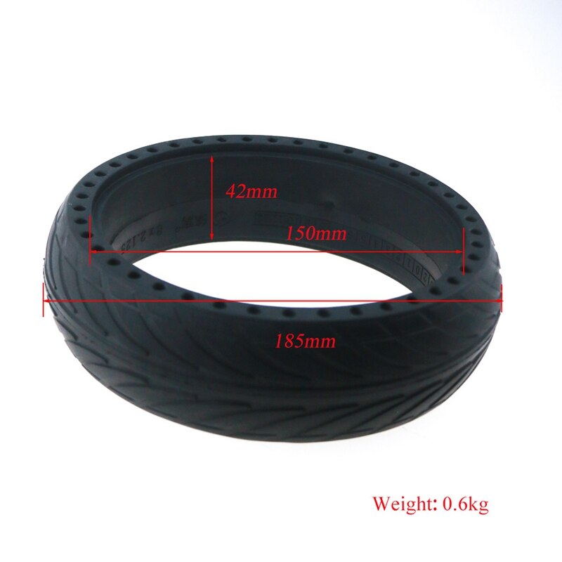 8 Inch Gierst Es Scooter Gratis Opblaasbare Effen Honingraat Band Voor Xiaomi Ninebot Es1 Es2 Elektrische Scooter